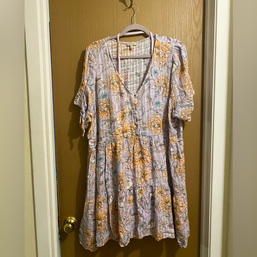 EUC Wonderly lined dress, 3X